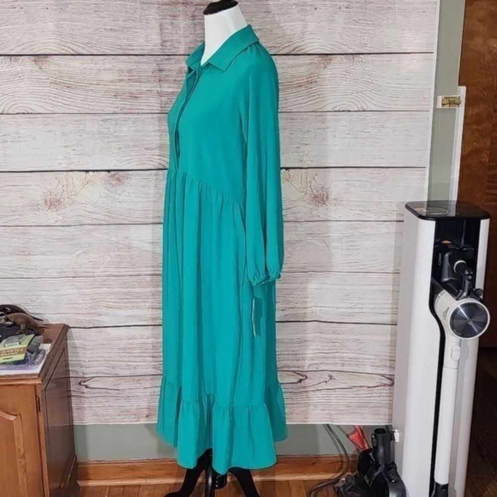 NWT 52Seven Green Dress Size 8 - Picture 4 of 16